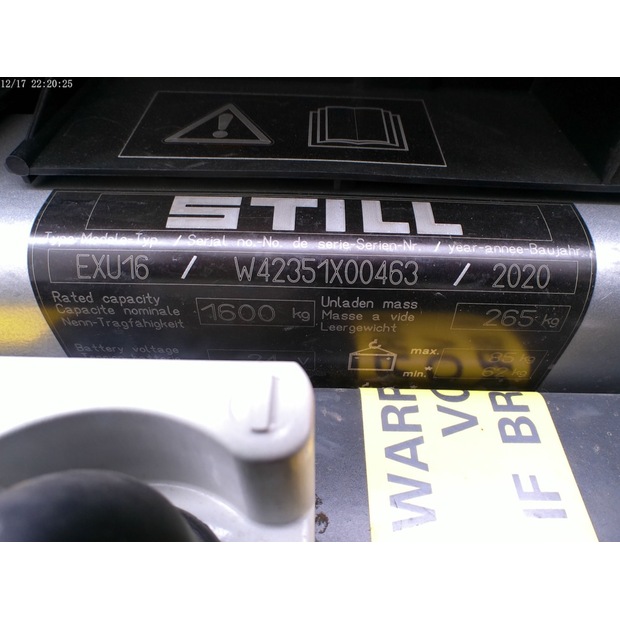 2020 Still EXU 16 LI-ION-48136075