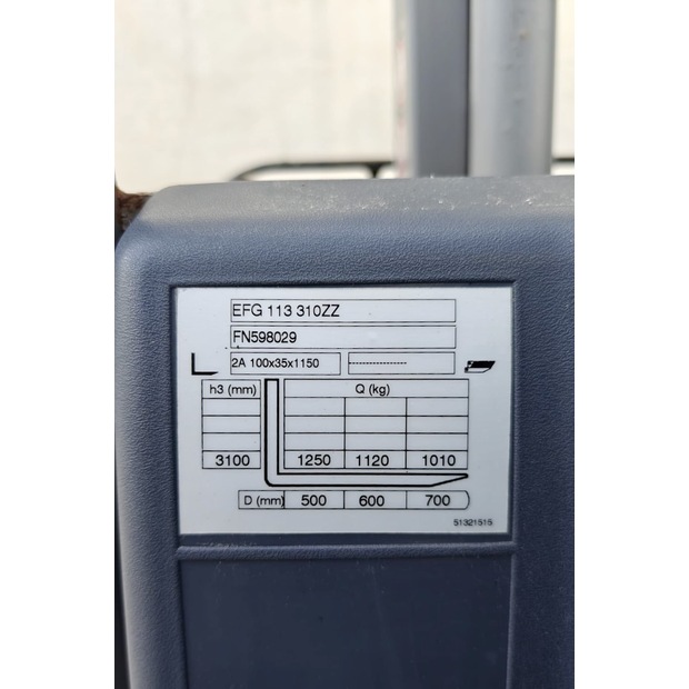 2019 Jungheinrich EFG 113 310 ZZ-48136122