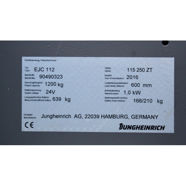 2016 جنجهينريتش EJC 112 250 ZT-48136236