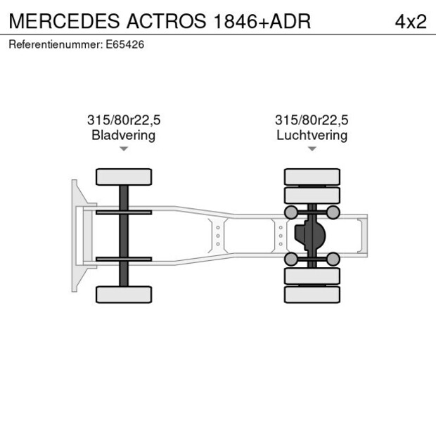 2018 Mercedes-Benz ACTROS 1846-48161271