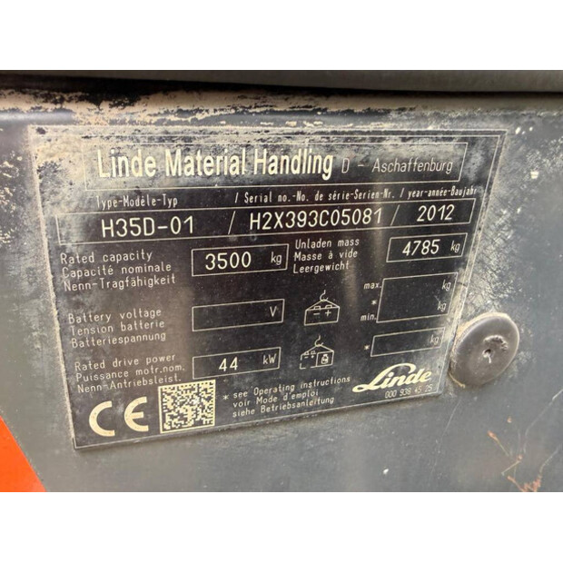 2012 Linde H35D-01-48184786