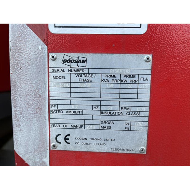 2018 Doosan G150-48208504