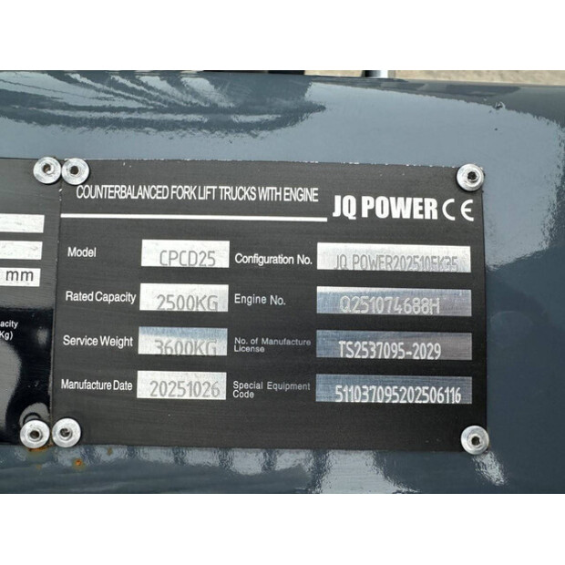 2025 JQ Power CPCD25-48210340