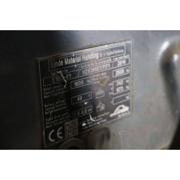2014 Linde E16C-01-48211329