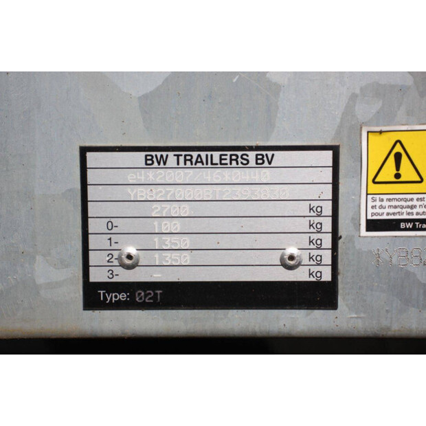 BW Trailers 02T-48213266