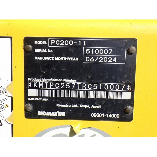 2024 Komatsu PC200-11-48229654