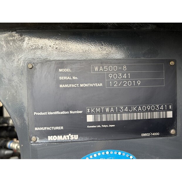 2019 Komatsu WA500-8-48232944