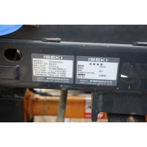 2017 Iseki SXG326H-48234647