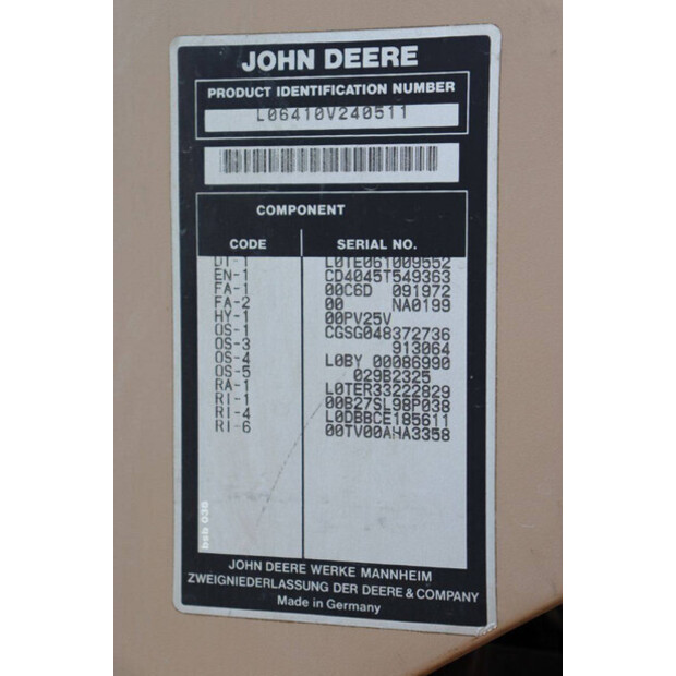 1999 JOHN DEERE 6410-48235426
