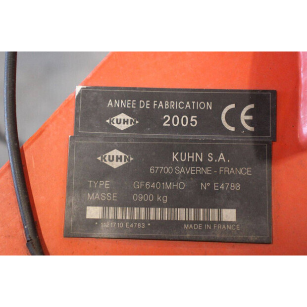 2005 Kuhn GF-6401 MHO Digidrive-48236679