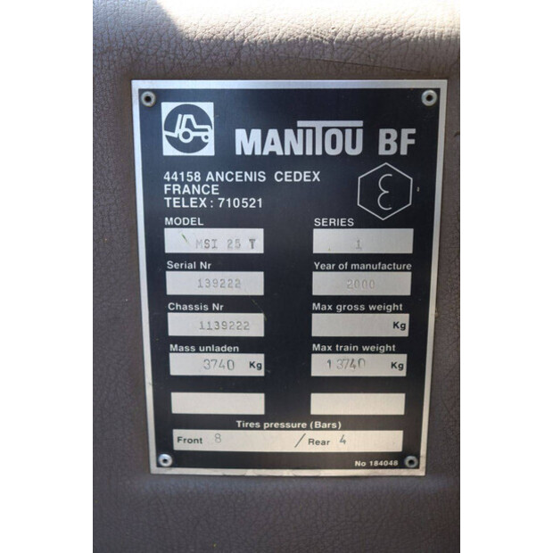 2000 مانيتو MSI 25 T-48239295