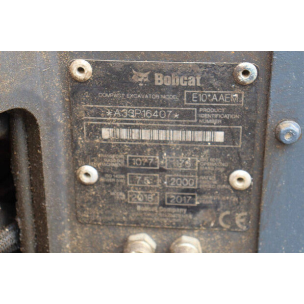 2017 BOBCAT E10-48239792