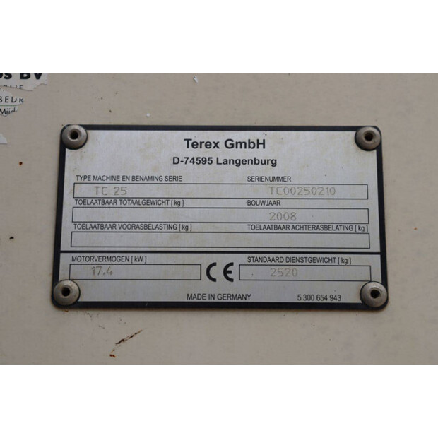 2008 Terex TC25-48240596