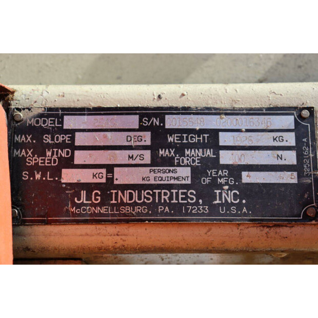 1995 JLG CM-2546-48241099