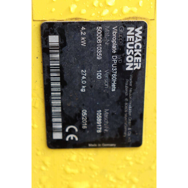 2016 Neuson DPU3760-48243175