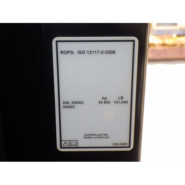 2018 Caterpillar 336GC-07A-48258560