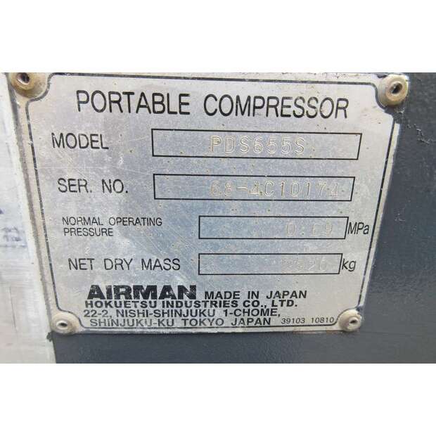 2012 AIRMAN PDS655S-48260117