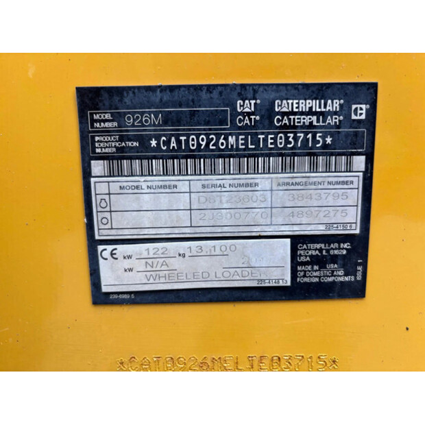 2017 Caterpillar 926M-48260415