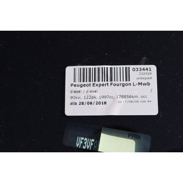 2018 Peugeot Expert-48261508