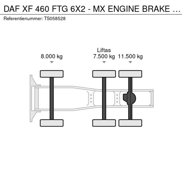2015 DAF XF 460 FTG-48263579