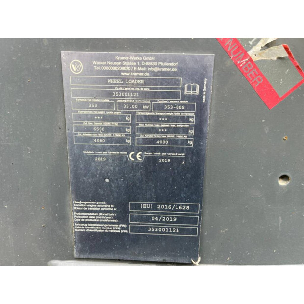2019 KRAMER 5075-48263928