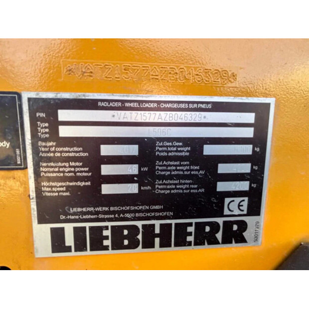 2017 Liebherr L506-48263979