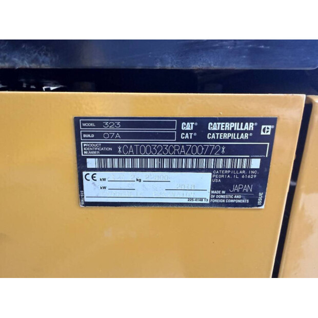 2018 Caterpillar 323-07A-48284199