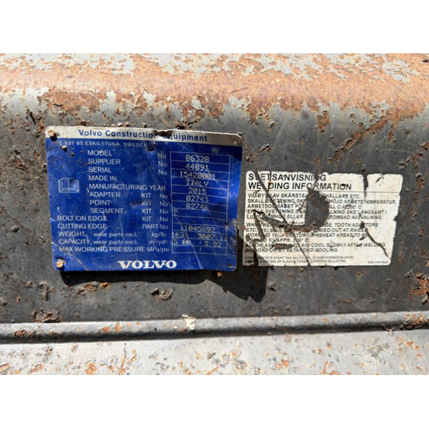 2015 Volvo L110H-48287781