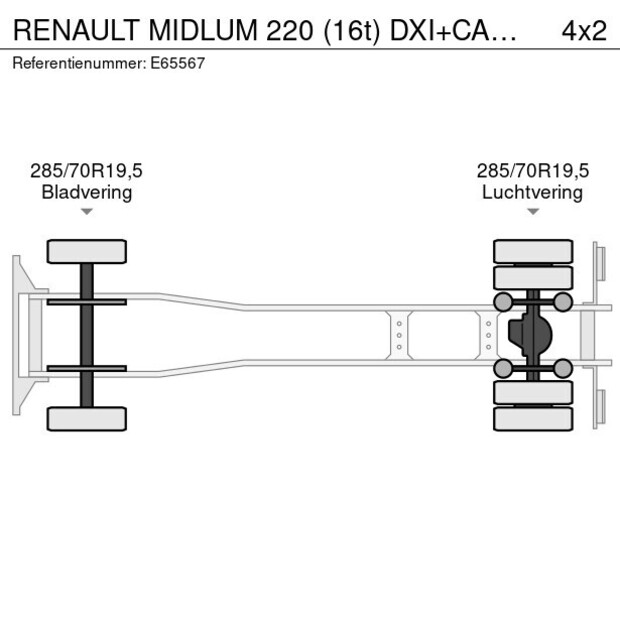 2013 Renault MIDLUM 220-48320082