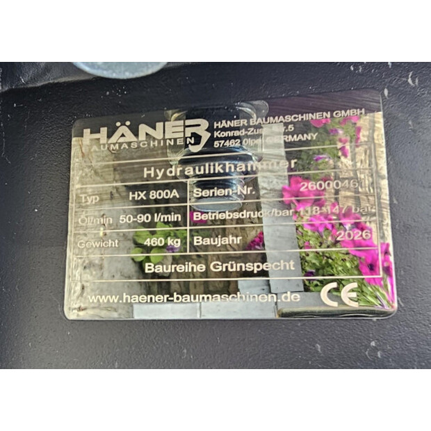 2026 HAENER HX800A-48323240