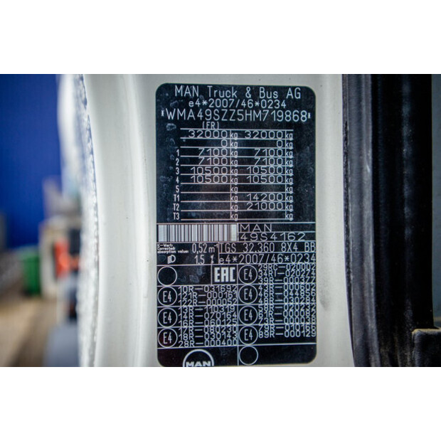 2016 MAN TGS 32.360 BB-48346381