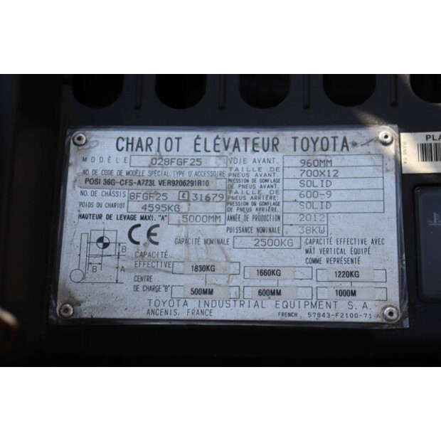 2012 Toyota 028FGF25-48350527