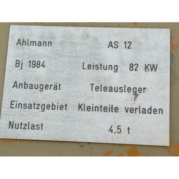 1984 Ahlmann AS 12-48351646