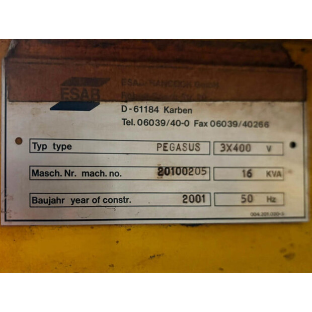 2001 Esab Pegasus-48351974