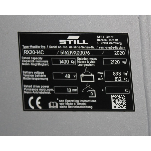 2020 Still RX 20-14 C LI-ION-48362311