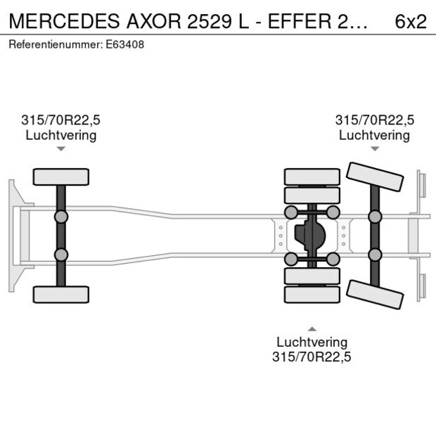 2011 مرسيدس بنز Axor 2529-48374200