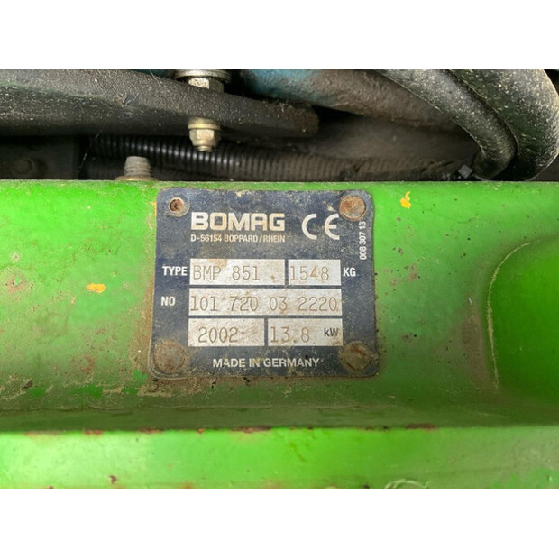 2002 BOMAG BMP 851-48374454