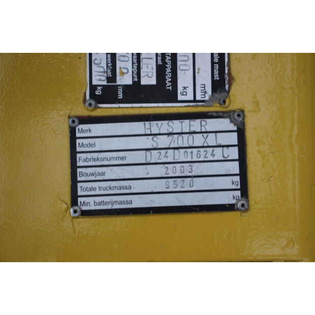 2003 Hyster S7.00XL-48426502