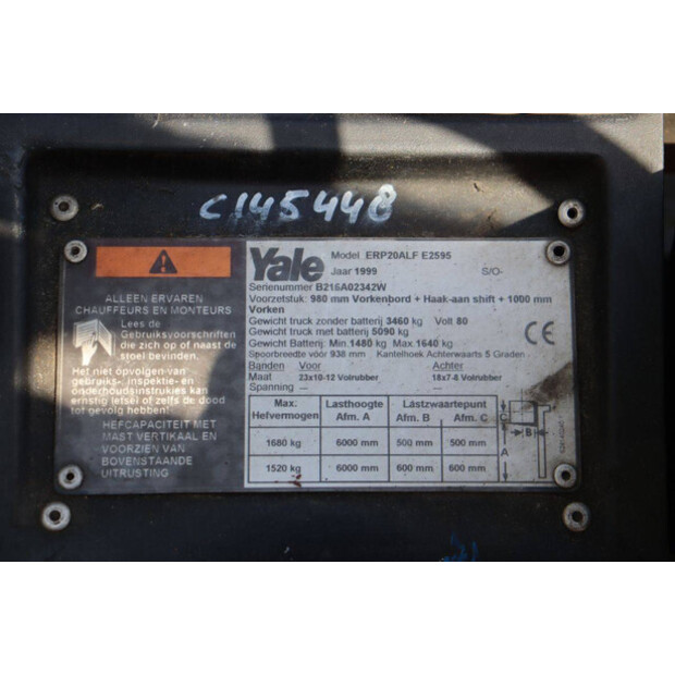 1999 Yale ERP20ALF-48426723