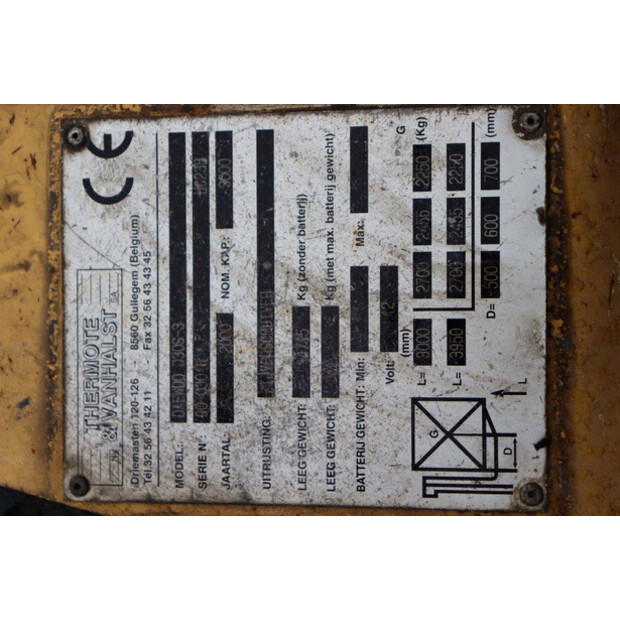 2000 Daewoo D30S-3-48431581