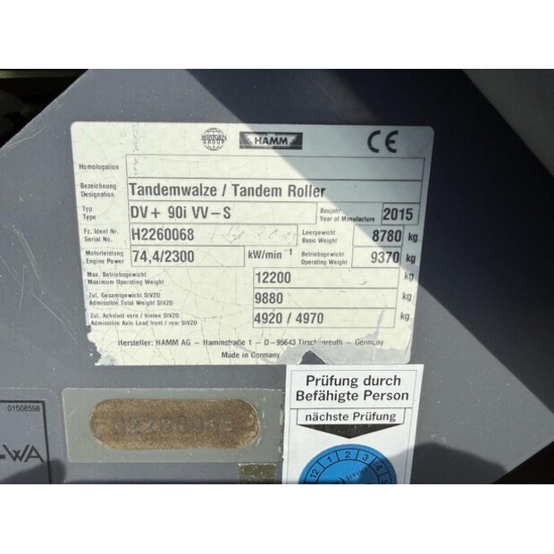 2015 HAMM DV+ 90I VV-S-48434277