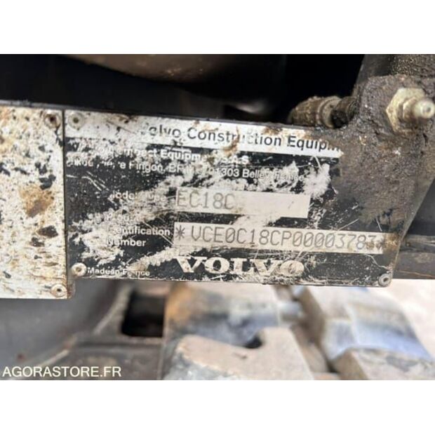 2015 Volvo EC18C-48467772