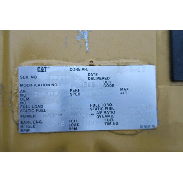 2000 Caterpillar 3412-48500889