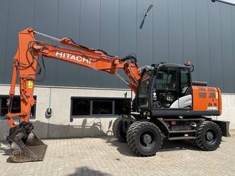 Image for WHEELED EXCAVATORS 2018 Hitachi ZX140W-6