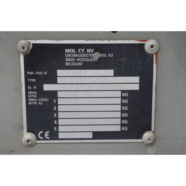 2000 MOL BETON MIXER 12m³-48522786