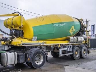 صورة ل خلاط اسمنت نصف مقطورة 2013 دي بف BETON MIXER - 12M3