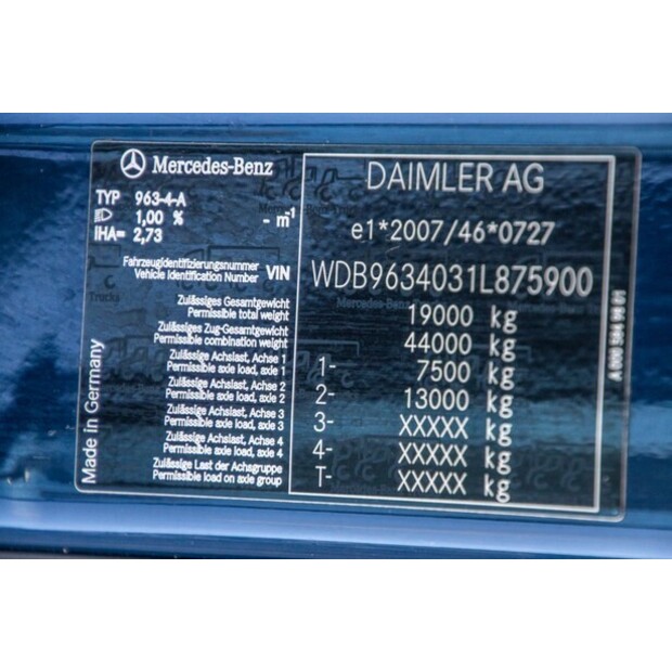 2014 مرسيدس بنز Actros 1848-48523493