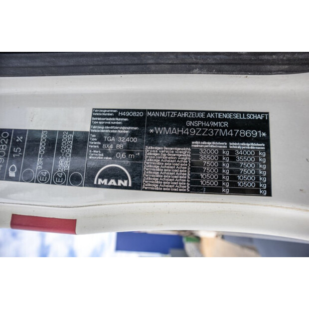 2007 MAN TGA 32.400 BB-48525706