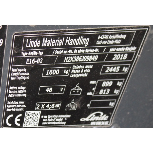 2018 ليندي E16-02-48548177