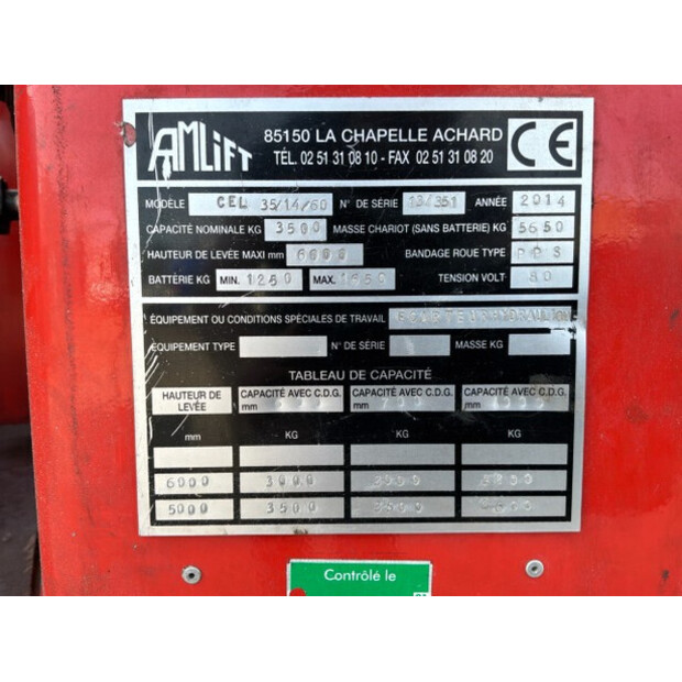 2014 Amlift CEL35/14/60-48563762